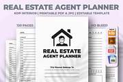 Real Estate Agent Planner KDP Interi, a Templates & Theme by M9 Design (Thumbnail 1 of 3)