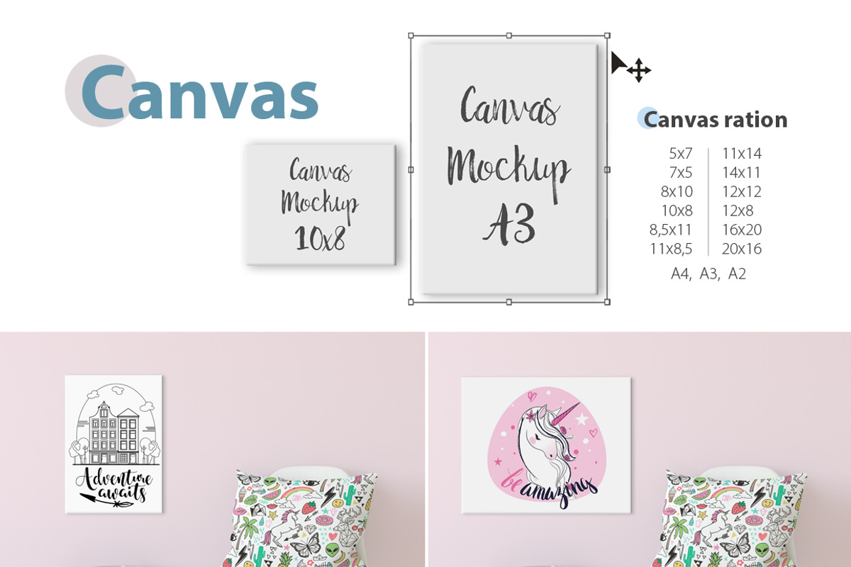 KIDS Fabric Mockup Pack - 1, a Household Mockup by Yuri-U (Photo 20 of 21)