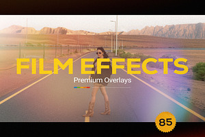 Film Effects Overlays, a Texture Graphic by Kaleriia