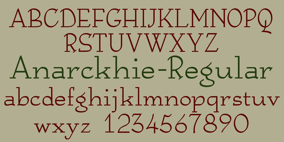 Anarckhie, a Handwritten Font by Ingrimayne Type (Photo 2 of 6)