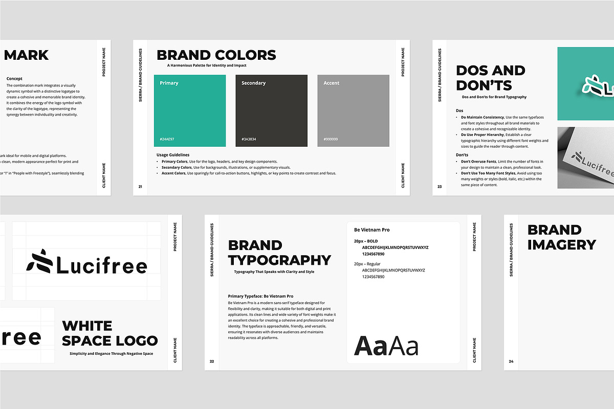 SIERRA / 2 in 1 Brand Package, a Presentation Template by Gaize (Photo 12 of 15)