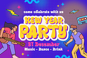 Chewy Geewy - A Groovy Bubbly Font, a Symbol Font by agnyhasyastudio (Thumbnail 3 of 15)