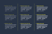 Metroland, a Sans Serif Font by takoliko (Thumbnail 10 of 11)