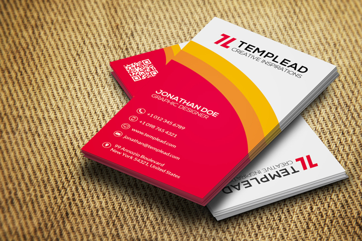 Creative Business Card CM130, a Business Card Template by annozio (Photo 3 of 4)