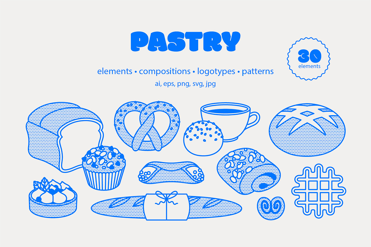Pastry, a Food Illustration by Sweet Corner (Photo 1 of 6)