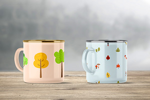 Enamel Mug Animated Mockup 10oz