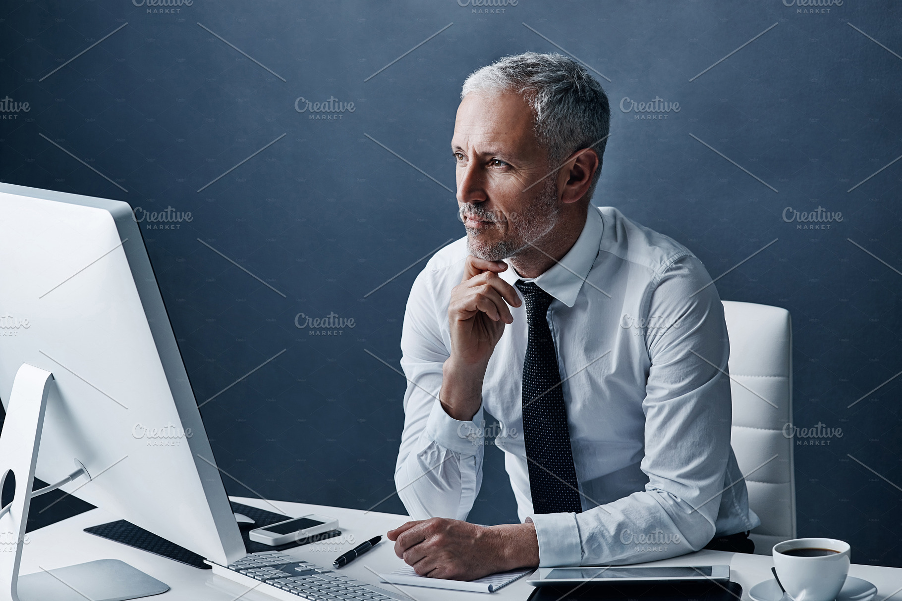 I've gotta think about it..., a Photo by Peopleimages.com