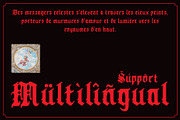 CS Morstan Drawn, a Blackletter Font by Craft Supply Co. (Thumbnail 5 of 8)