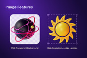 3d Space  Set Illustration, a 3D by 35lab (Thumbnail 4 of 6)