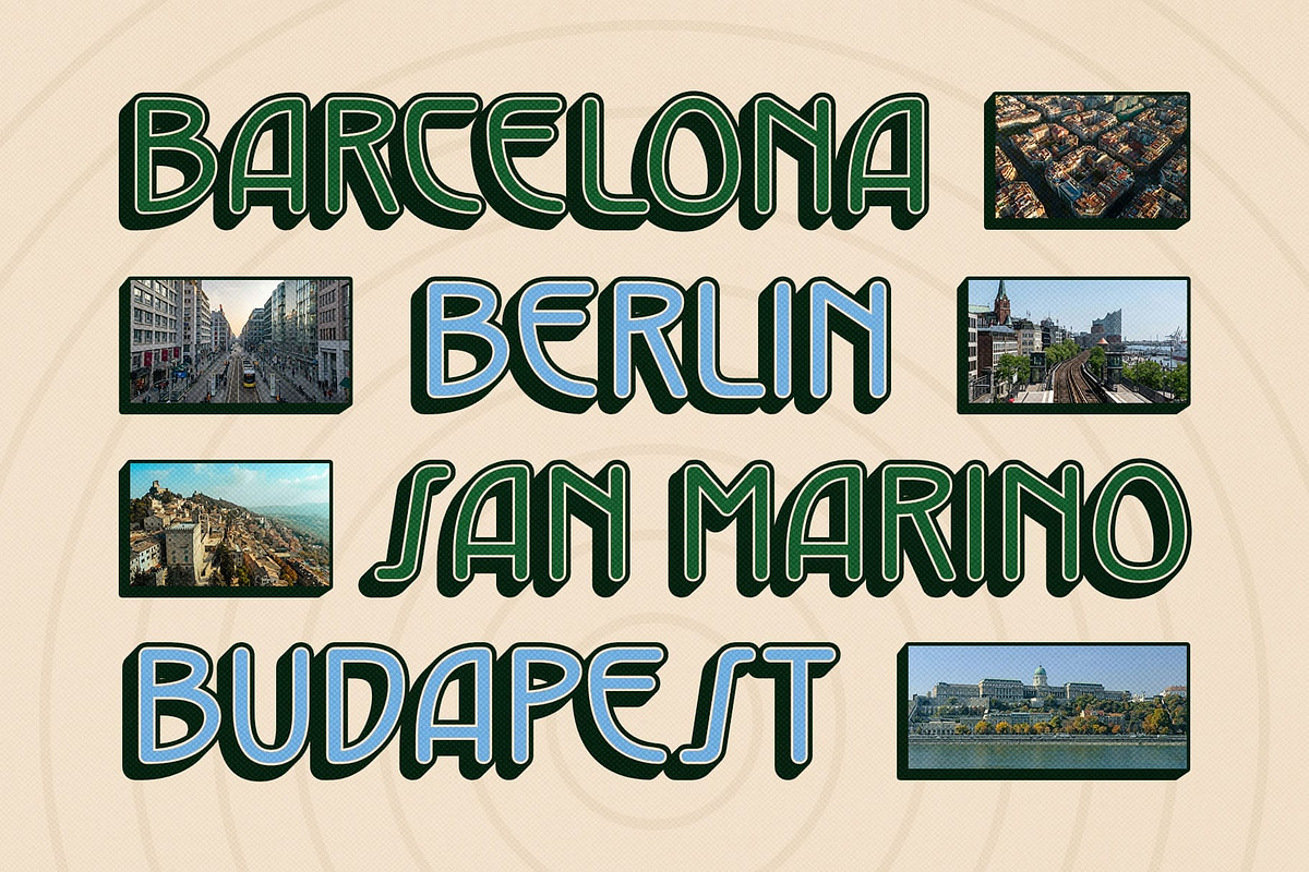 Jacelon Rounded 3D, a Sans Serif Font by Craft Supply Co. (Photo 3 of 8)