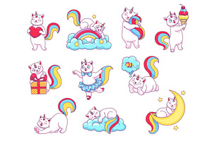 Cute Funny Caticorn Cats