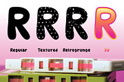 Retrofield - Pop retro family fonts, a Font by Mightyfire (Thumbnail 8 of 8)