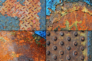 20 RUSTED METAL TEXTURES