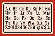 Rustero - Western Food Font, a Slab Serif Font by Pandeka Studio (Thumbnail 9 of 9)
