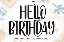 Hello Birthday | Script Font