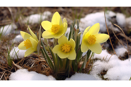 A group of yellow flowers in the, a Nature Photo by tilialucida