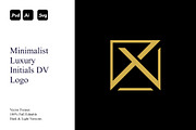 Minimalist Luxury Initials DV Logo, a Branding & Logo Template by Luxury Logos (Thumbnail 1 of 4)