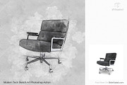 Tech Sketch Art Photoshop Action, an Action Add-On by SlideSalad (Thumbnail 23 of 49)