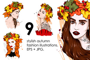 9 Stylish Fall Fashion Portraits