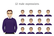 Business mature man and woman bundle, a Person Illustration by Volha Hlinskaya (Thumbnail 3 of 8)