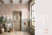Entryway Wallpaper Mockup, a Product Mockup by MoMockups (Thumbnail 1 of 4)