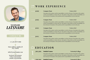 Clean Creative Resume CV