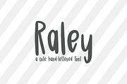 Raley, a Sans Serif Font by Affinity Grove (Thumbnail 1 of 8)