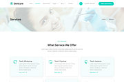 Dentist & Dental Clinic Elementor, a Landing Page Template by Elite Templates (Thumbnail 2 of 8)