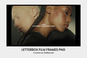 Letterbox Film Frames PNG