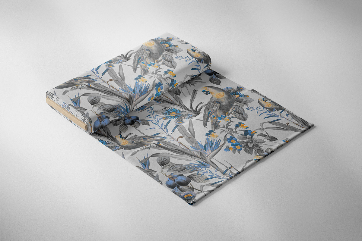 Gardens of Babylon Seamless Pattern, a Pattern Graphic by PrintyleStudio (Photo 17 of 17)