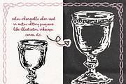 Wedding Rehearsal Dinner Clipart Set, an Object Illustration by The October Creative (Thumbnail 2 of 13)