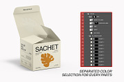 Tea Packaging Box With Sachet Mockup, a Packaging Mockup by Ram Studio LLC (Thumbnail 13 of 13)