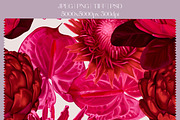 Viva Magenta - pattern collection, a Pattern Graphic by NNclipart (Thumbnail 9 of 20)