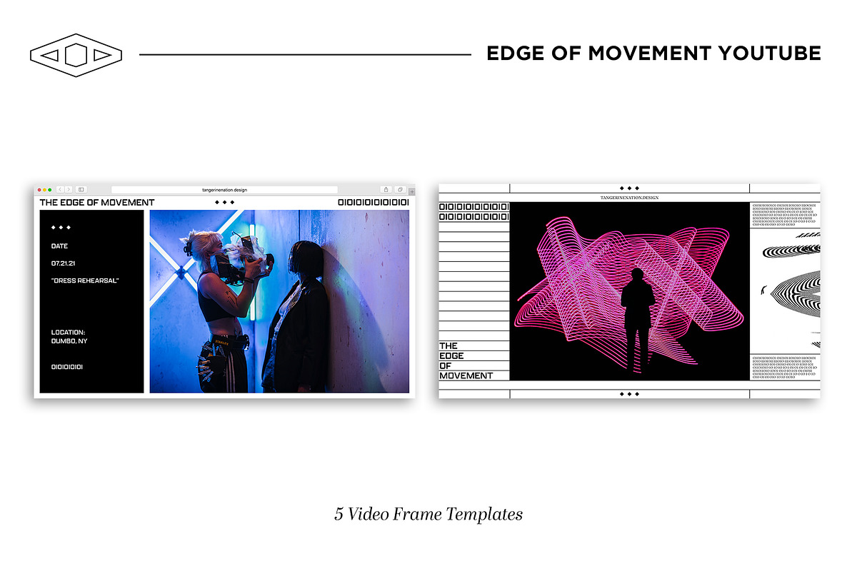 Edge of Movement YT kit PSD & CANVA, a Social Media Template by Tangerine Nation (Photo 14 of 17)