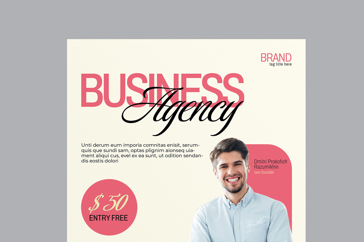 Business Flyer Template preview 4
