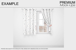 Curtains & Pillows Set