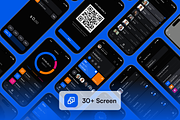 Glimmer - Payment App UI Kit, an UI Kit Template by restiyathena (Thumbnail 2 of 6)