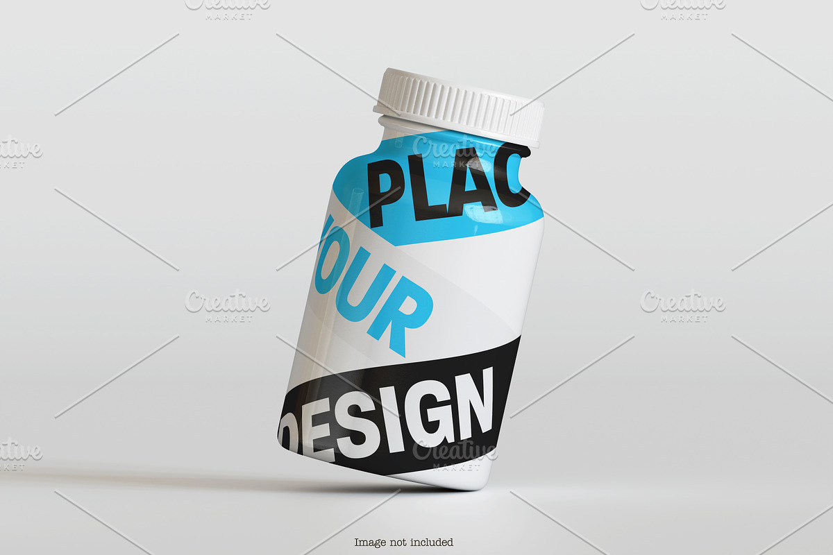 Pills Bottle Mockup Bundles, a Packaging Mockup by Ambo Ampeng (Photo 4 of 26)