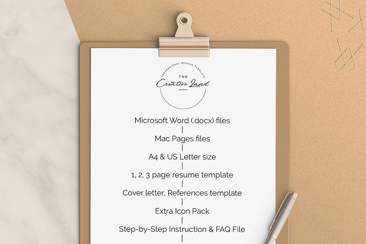 Resume/CV - The Louis, a Resume Template by CreativeLandStudio (Photo 10 of 10)