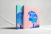 Square Book Cover Mockups, a Books & Magazine Mockup by Defa Visual (Thumbnail 7 of 9)