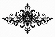 Vintage Flower Ornament Set, an Illustration by Creativeshirt (Thumbnail 8 of 21)