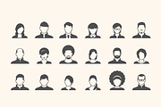 People Profile Icons, an Icon by vekstok (Thumbnail 3 of 4)