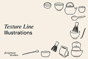 The Matcha Set Illustrations, an Illustration by ginni illustrations (Thumbnail 3 of 5)