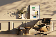 Frame Poster Mockup, a Product Mockup by Croma Studio (Thumbnail 2 of 5)