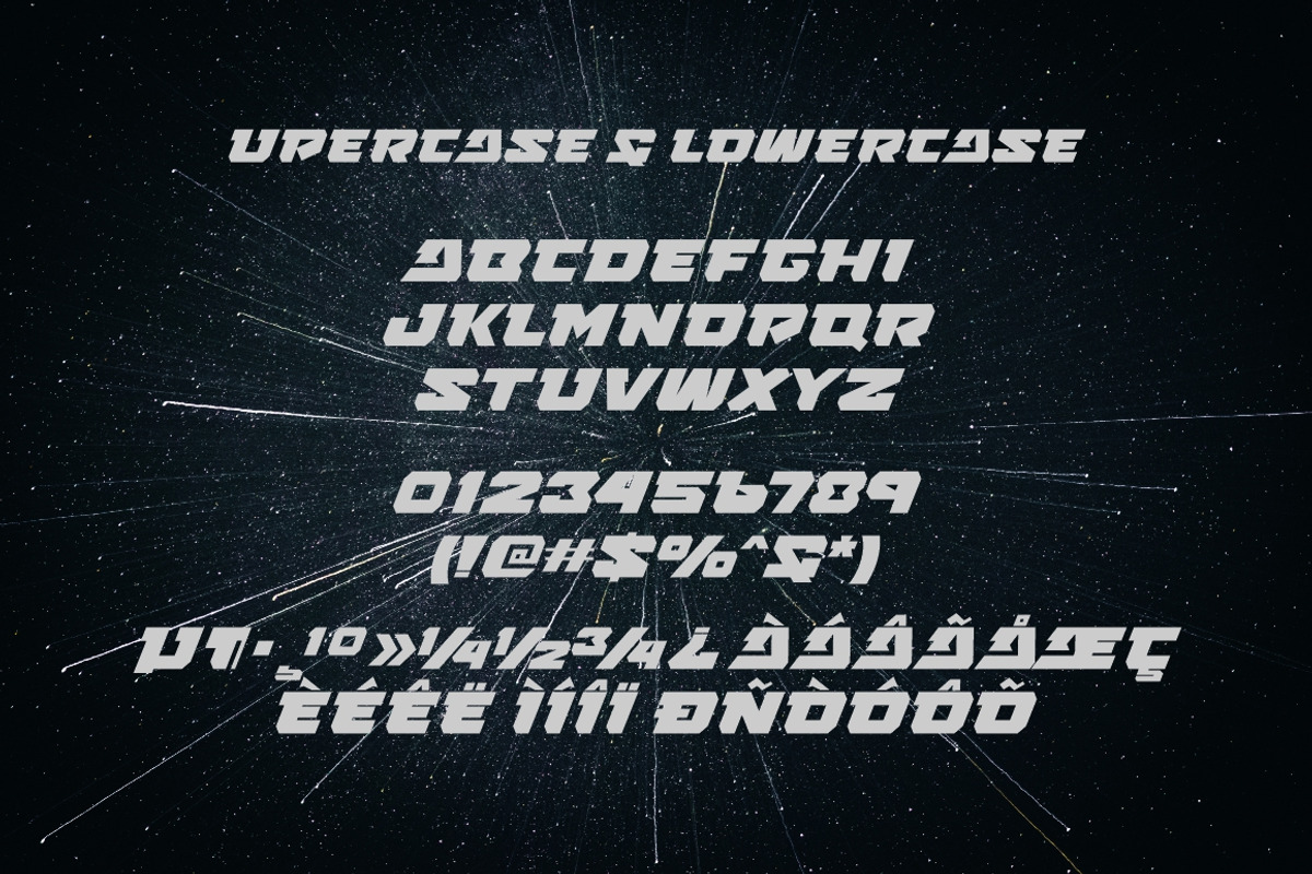 FORCE BATTLE - Aggressive Display, a Sans Serif Font by Joko Setiono (Photo 5 of 12)