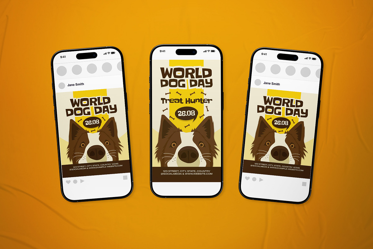 World Dog Day Event Flyer Set, a Flyer Template by The Good Store (Photo 2 of 2)
