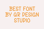 Argeno - Paint Font, a Sans Serif Font by QR Design Studio (Thumbnail 3 of 7)