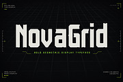 NovaGrid | Bold Display Font, a Slab Serif Font by Wow Magic (Thumbnail 1 of 5)