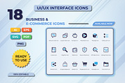 54 Business & E-Commerce UI Icons, an Outline Icon by taieefbakshi (Thumbnail 5 of 5)