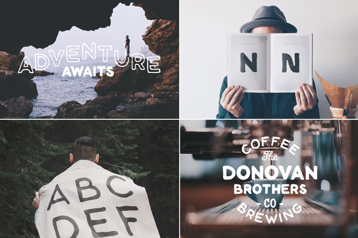 Woodland Font preview 6